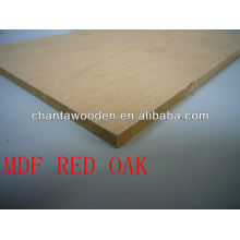 Contrachapado MDR-Roble Rojo para decoración
